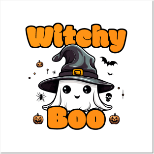 Witchy boo - Halloween Posters and Art